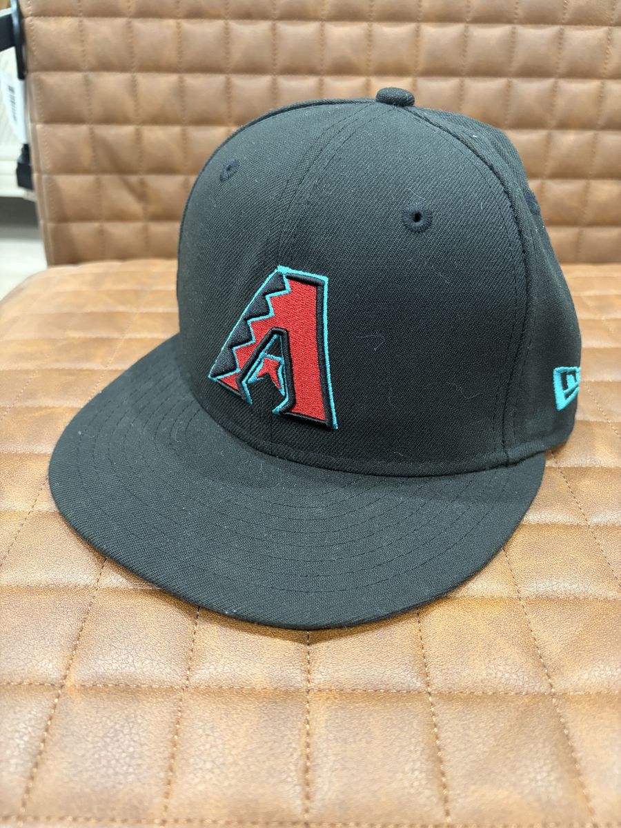 New Era Arizona Diamondbacks MLB 59FIFTY Fitted Hat Cap Black 6 7/8