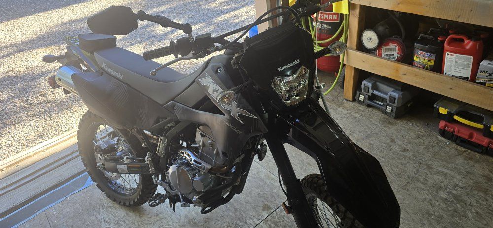2024 Kawasaki KLX 300 Dual Sport Motorcycle - 225 Miles