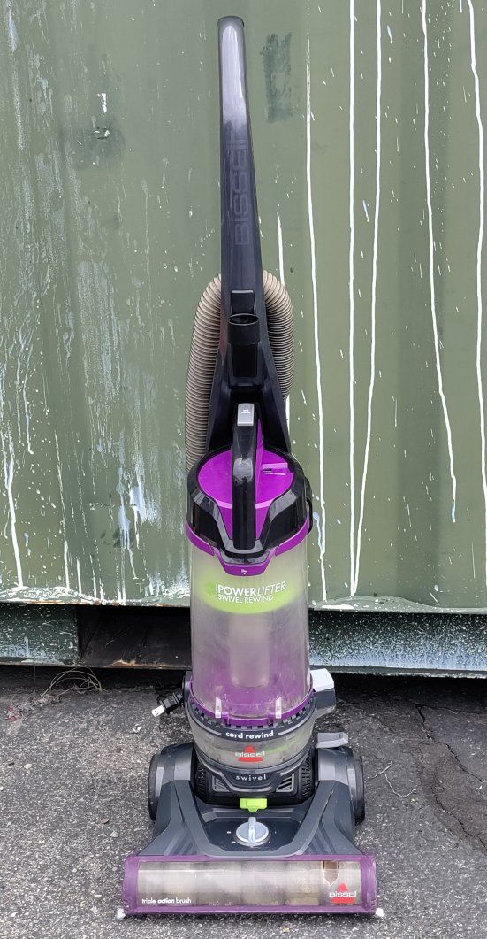 BISSELL PowerLifter Swivel Rewind Upright Vacuum Cleaner - Cord Rewind