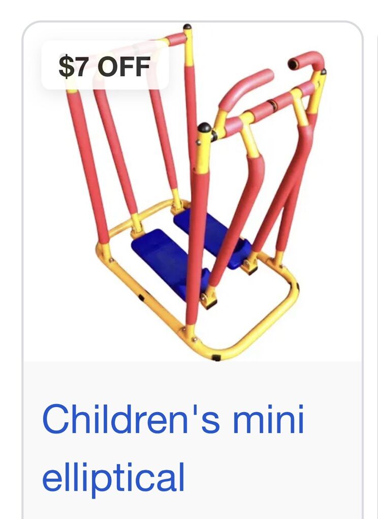 Elliptical Child Size