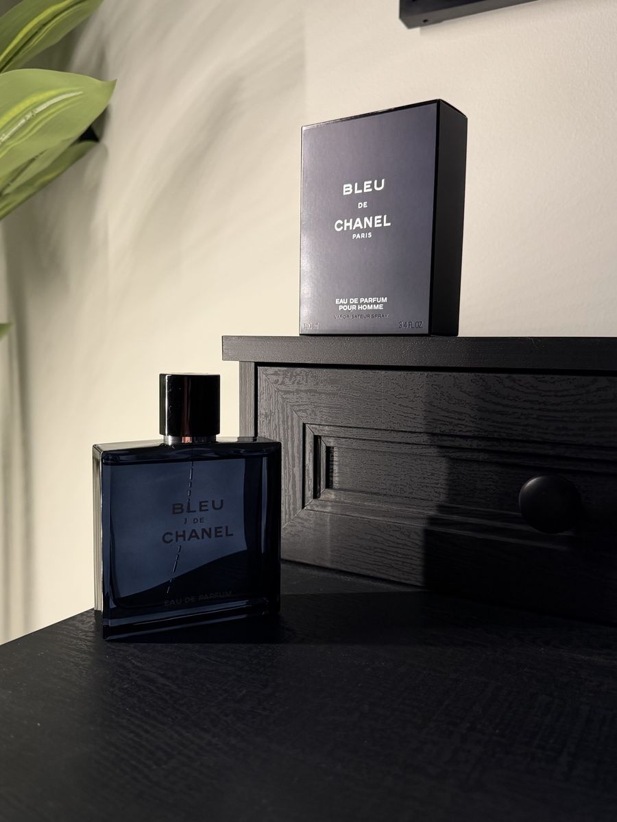 CHANEL BLEU DE CHANEL EAU DE PARFUM POUR HOMME 3.4 FL. OZ. New in Box