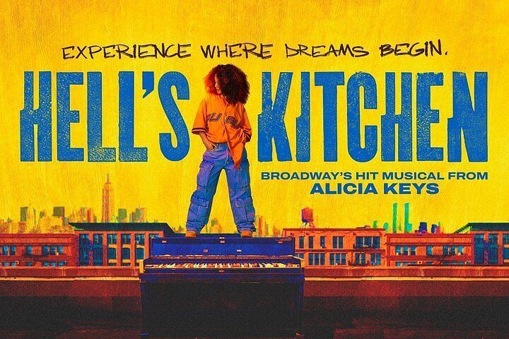 2 Tickets Orchestra Row V Seats 3&4 - Sat 7/11 @ 7:30pm. Hell's Kitchen Broadway Musical.