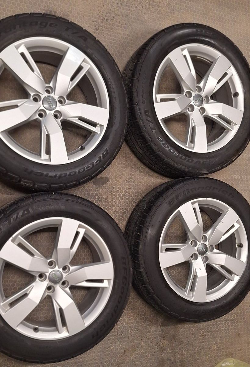 2018 Audi Q5 19” Rim Wheelset (4) & BFG Advantage T/A LT Sport Tires (4)