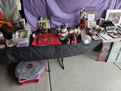 left over yard sale stuff