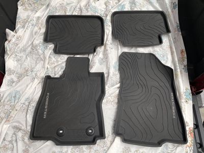 OEM Subaru Forester All-Weather Rubber Floor Mats Liners Set of 4
