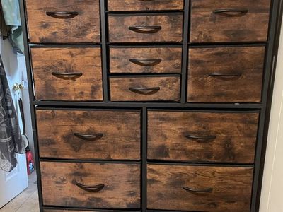 Tall 16-Drawer Dresser