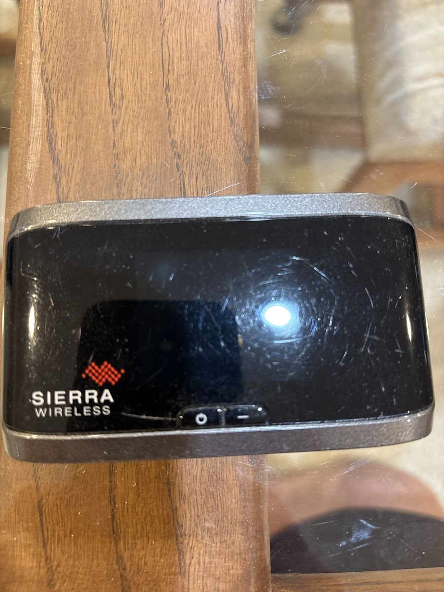 Sierra Wireless AirCard 763S 4G LTE Mobile Hotspot W-3 (No Battery)