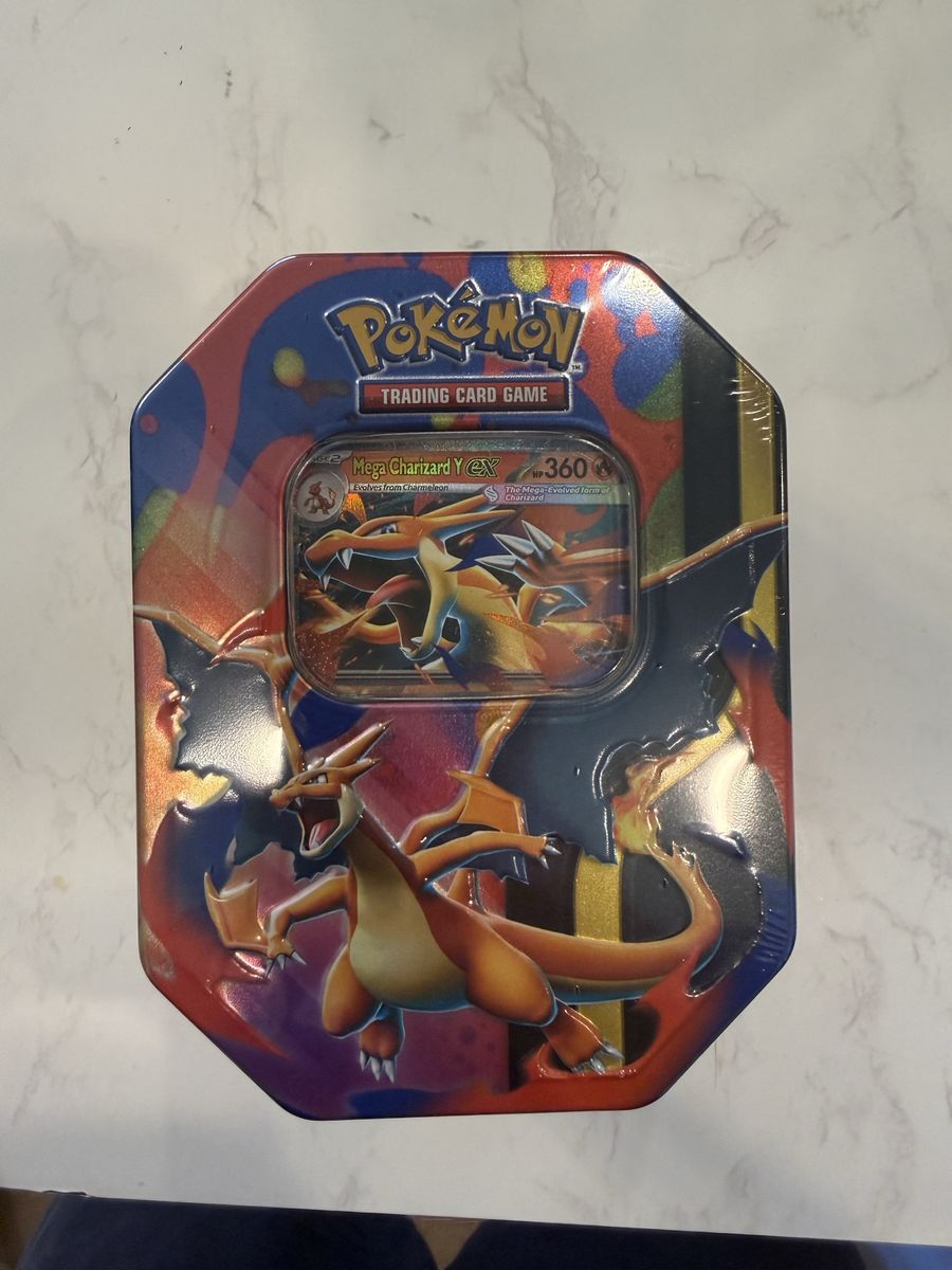 Mega Charizard Y tin