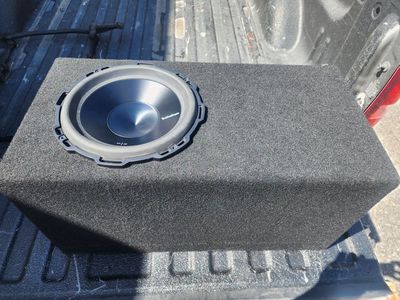 Rockford Fosgate Punch P3 12" Dual 4 Ohm Subwoofer in A-Trend 12" Single Vented SPL Enclosure new