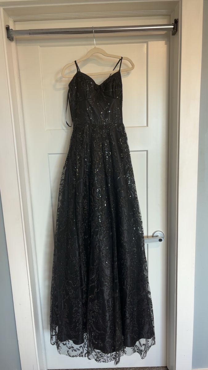 Black Floor Length Dress