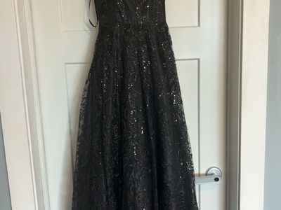Black Floor Length Dress