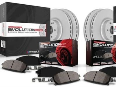 PowerStop Front and Rear Brake Kit for Volvo XC40 2019-25