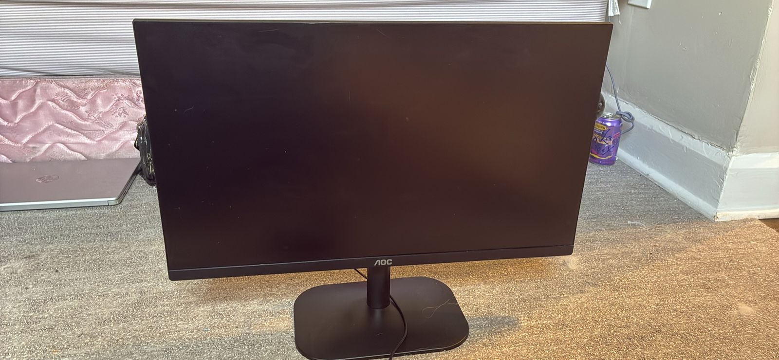 AOC 24B2H2 24" Frameless IPS Monitor, FHD 1920x1080, 100Hz, HDMI x2, Low Blue Mode