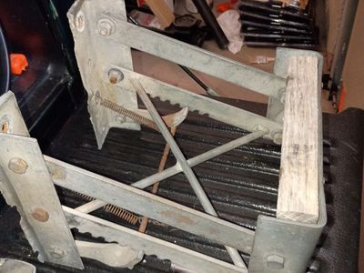 Old school trolling motor mount