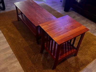 Coffee table and End table