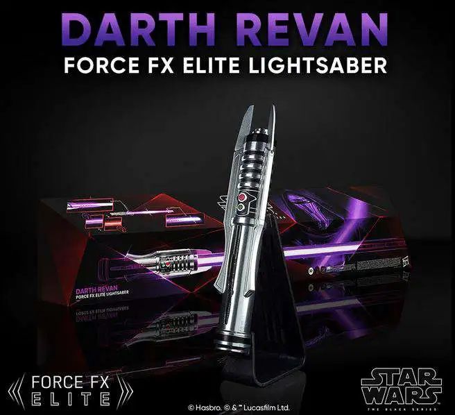 darth revan force fx lightsaber hasbro