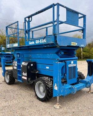 2017 Genie 5390 Rough Terrain Scissor Lift