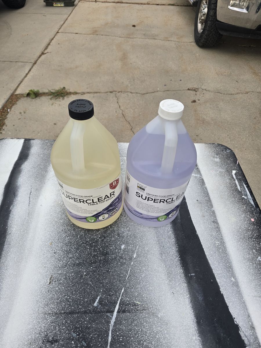 2 Gallon Superclear food grade table top epoxy