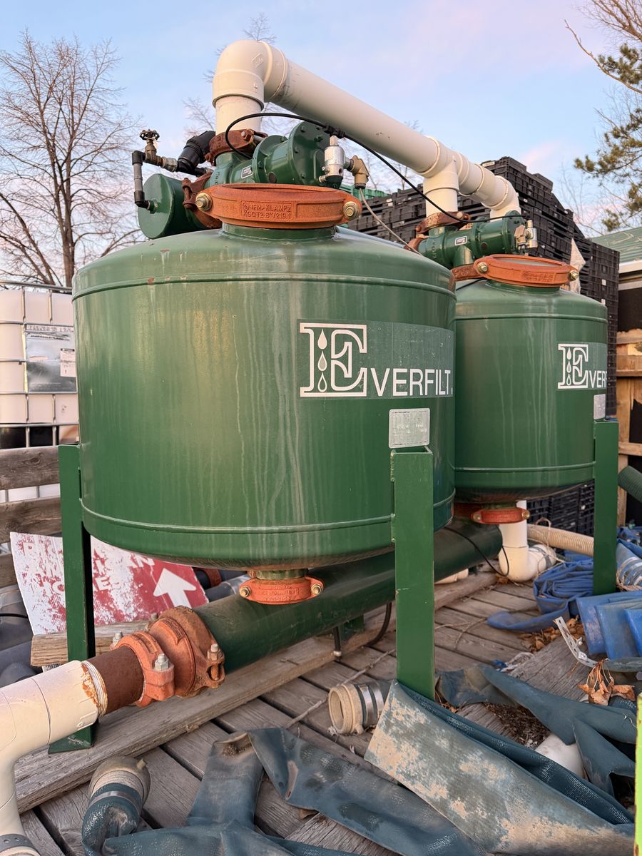 Everfilt 36 Sand Media Filters On wagon
