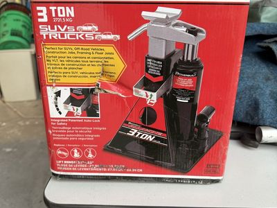 Powerbuilt All-in-One 3 Ton Bottle Jack & Jack Stand for Trucks & SUVs - 640912