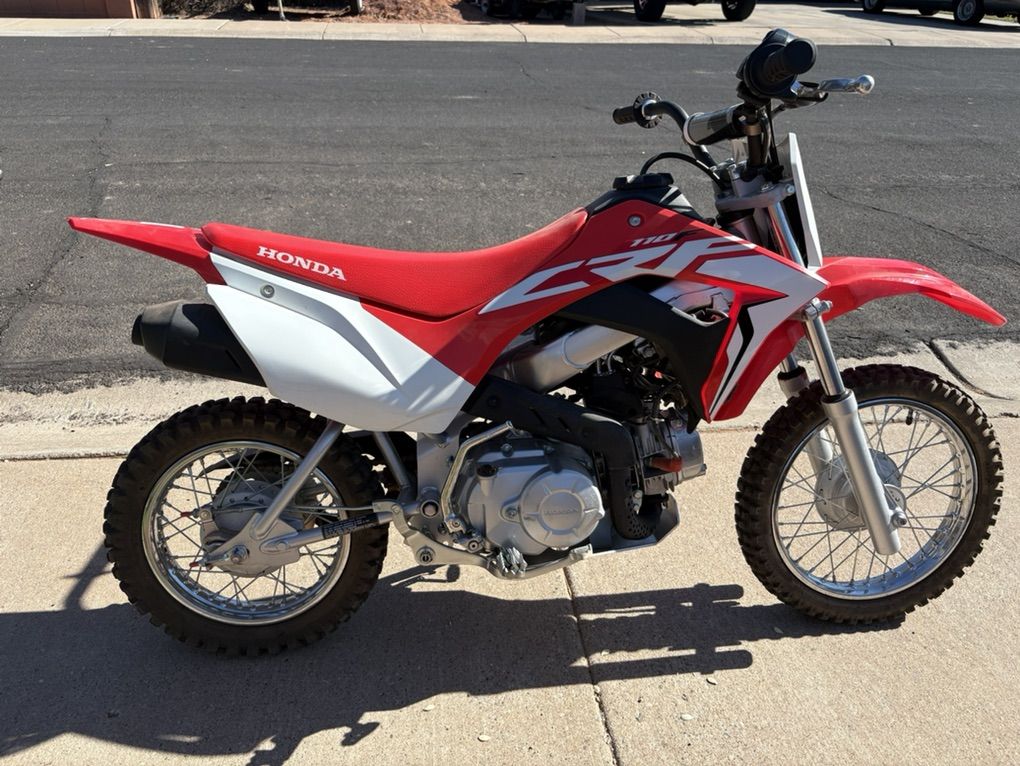 2020 Honda Crf110f Like New Low Hours