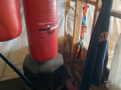 Punching bag, and kicking bag