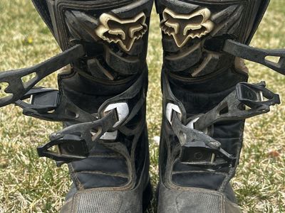 Youth Fox comp3 ATV/motorcycle boots