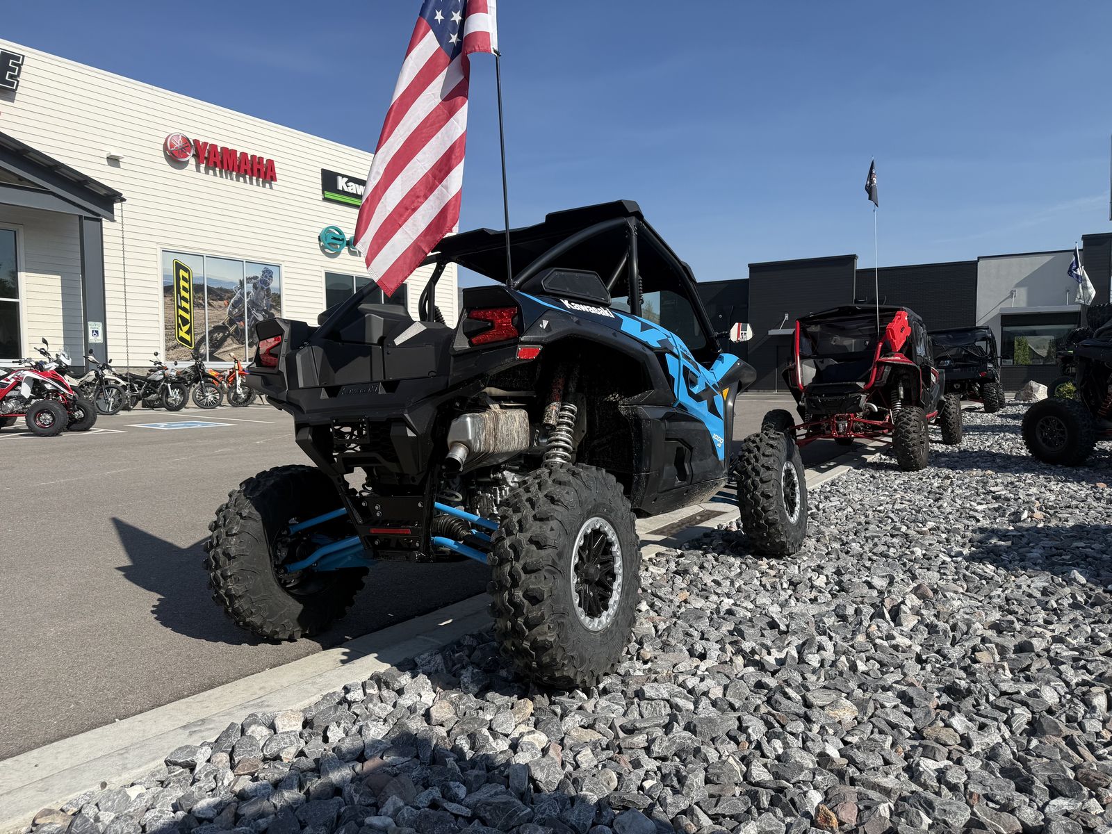 2026 Kawasaki TERYX KRX1000 eS CA Sky Blue/Super B