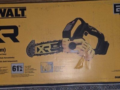 DEWALT DCCS620B 20V MAX XR Brushless Cordless Compact Chainsaw (Tool Only)