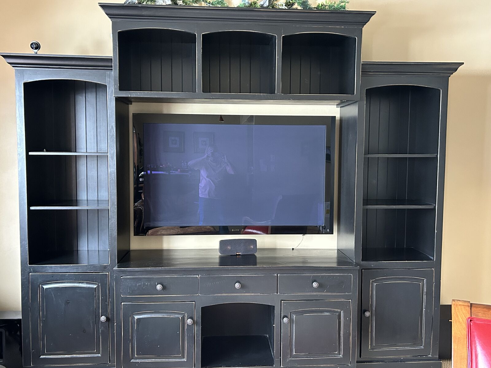 4 piece wall unit/console
