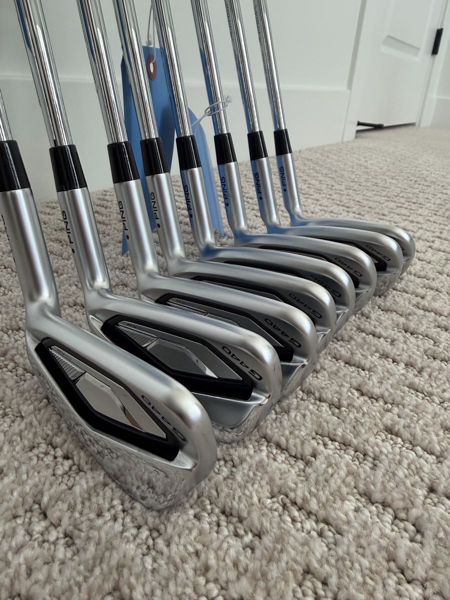 Brand New Ping G440 8-Club Iron Set (4-PW, UW)