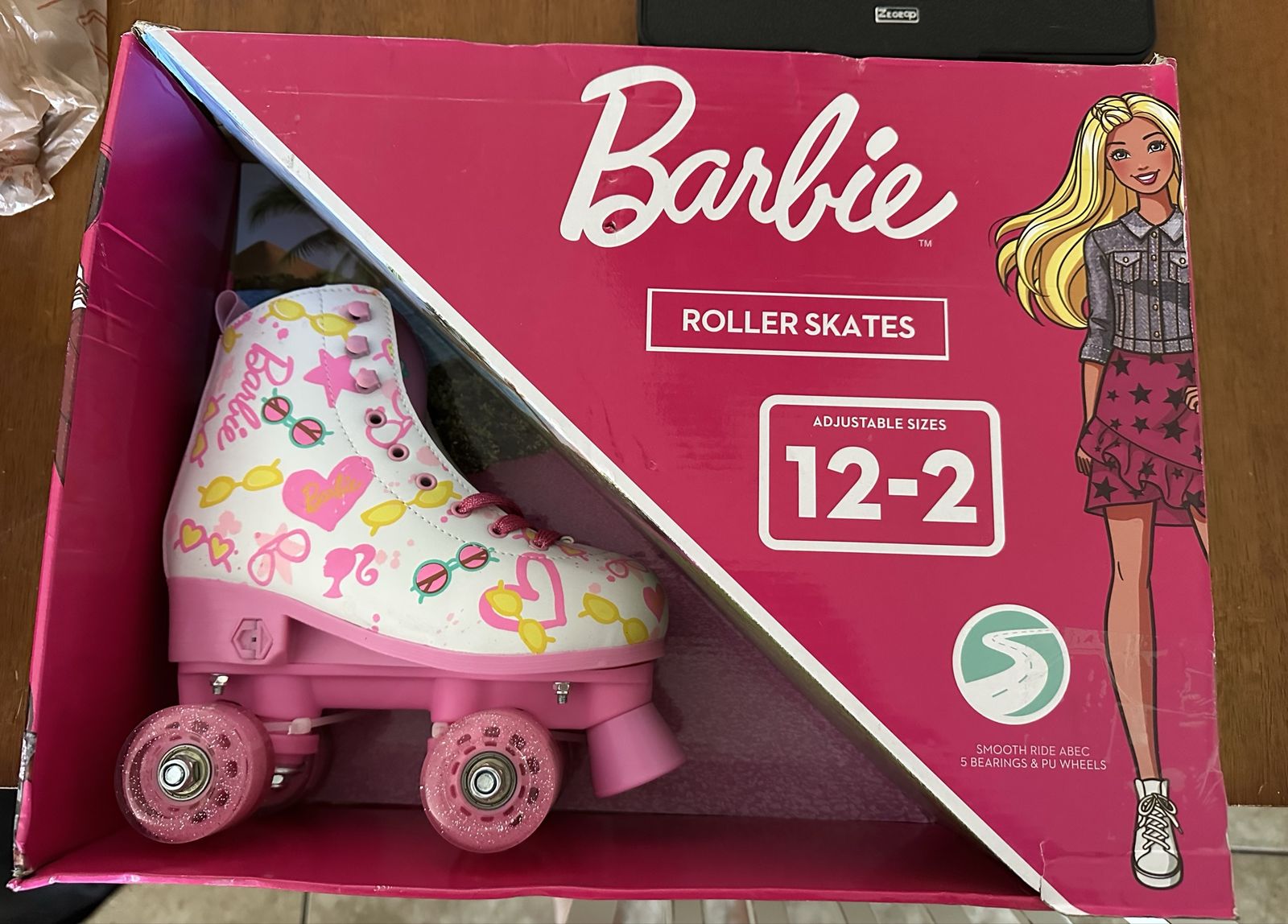 Barbie adjustable kids skates