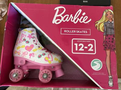 Barbie adjustable kids skates
