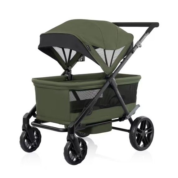 Brand New Evenflo Omni Crew 3-in-1 Stroller Wagon, Pistachio Green