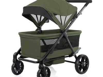 Brand New Evenflo Omni Crew 3-in-1 Stroller Wagon, Pistachio Green