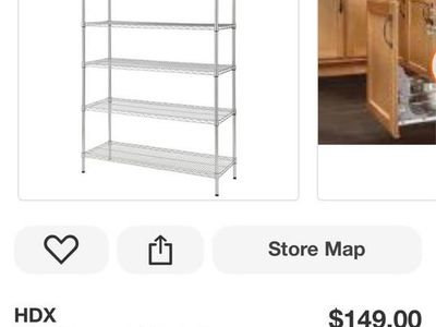 6-Tier Heavy Duty Steel Wire Shelving Unit