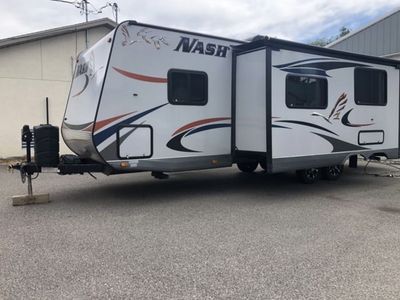 2017 Northwood Nash 29S Bunkhouse Travel Trailer - Sleeps 10, Slide-Out, Solar