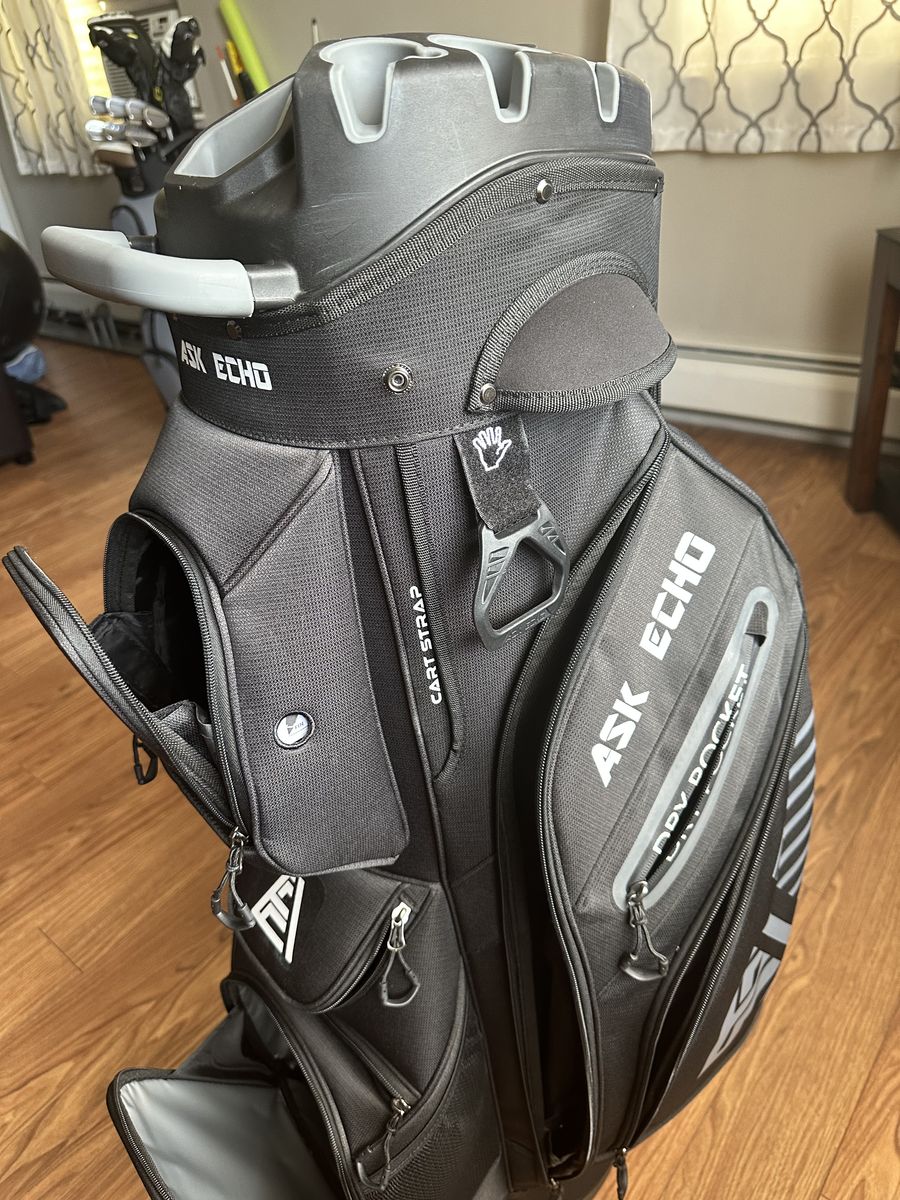 Ask Echo cart golf bag