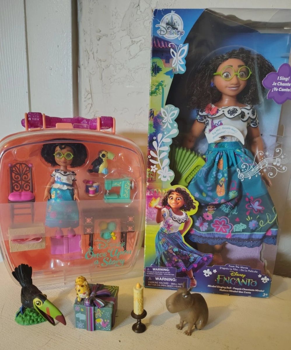 disney encanto talking dolls set