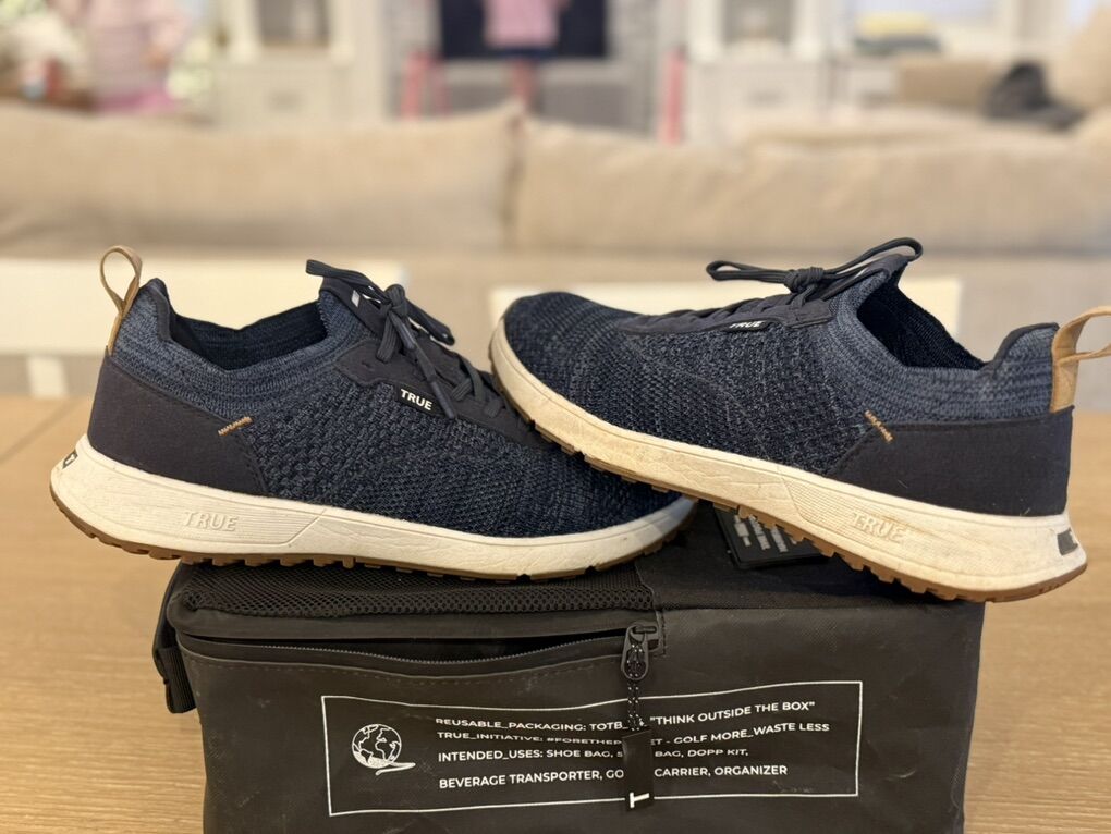 True Linkswear Knit 3 III Sea Blue Golf Shoes 11