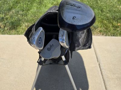 Confidence Golf Junior Golf Clubs Set for Kids Age 8-12 (4' 6" to 5' 1" tall)
