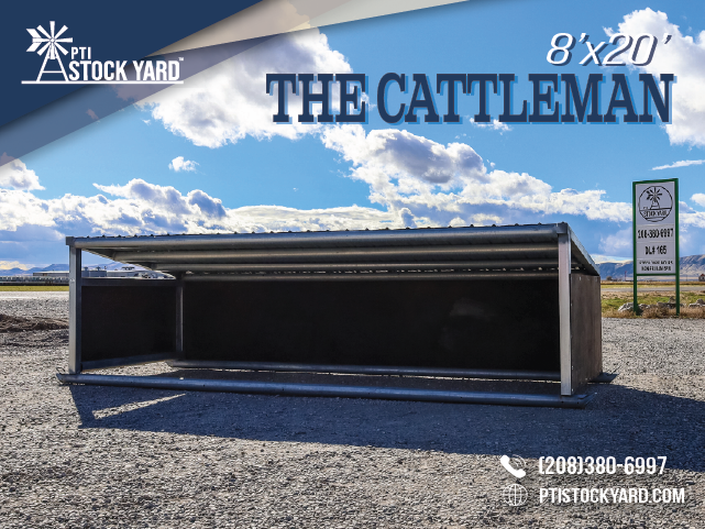 Cattle Livestock Shelter 8x20