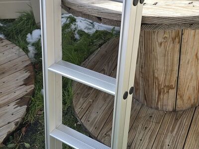 Rooftop Tent Adjustable Ladder