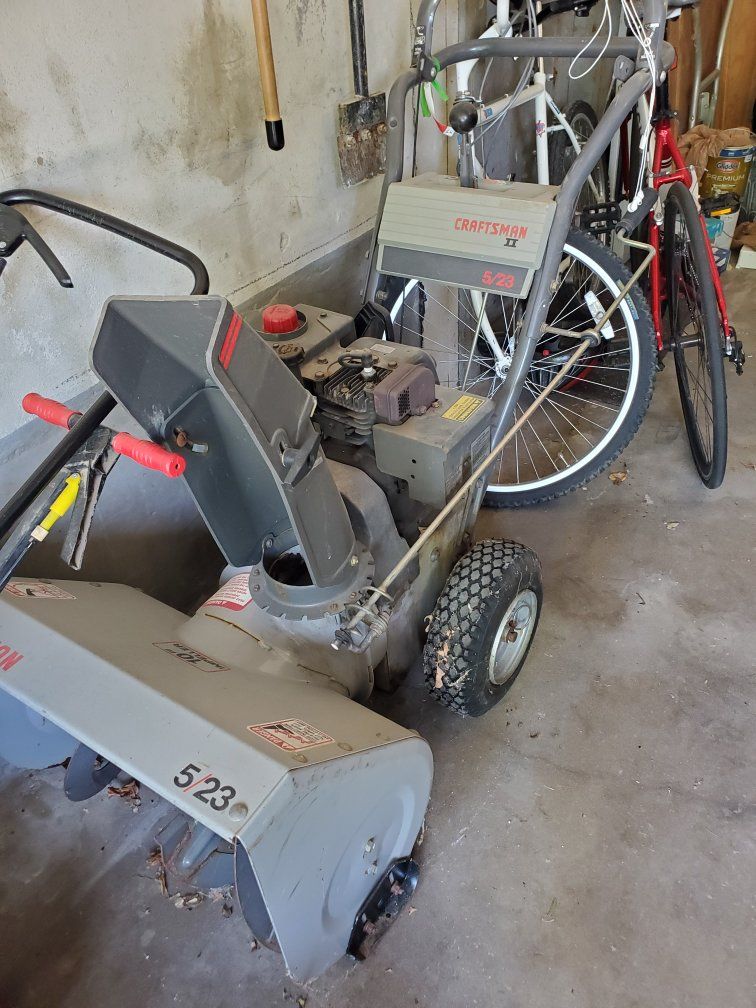 craftsman snow blower