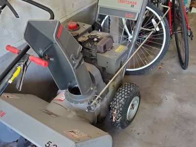 craftsman snow blower