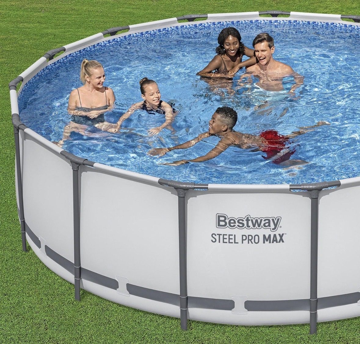 Bestway Steel Pro Max 18 ft. x 48 in. Round Above Ground Swimming Pool Set - New in Box