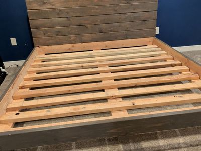 Solid Wood King bedframe