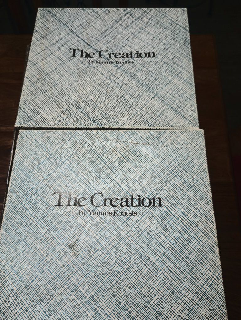 "The Creation" decorative plate set (12) by Yiannis Koutsifull