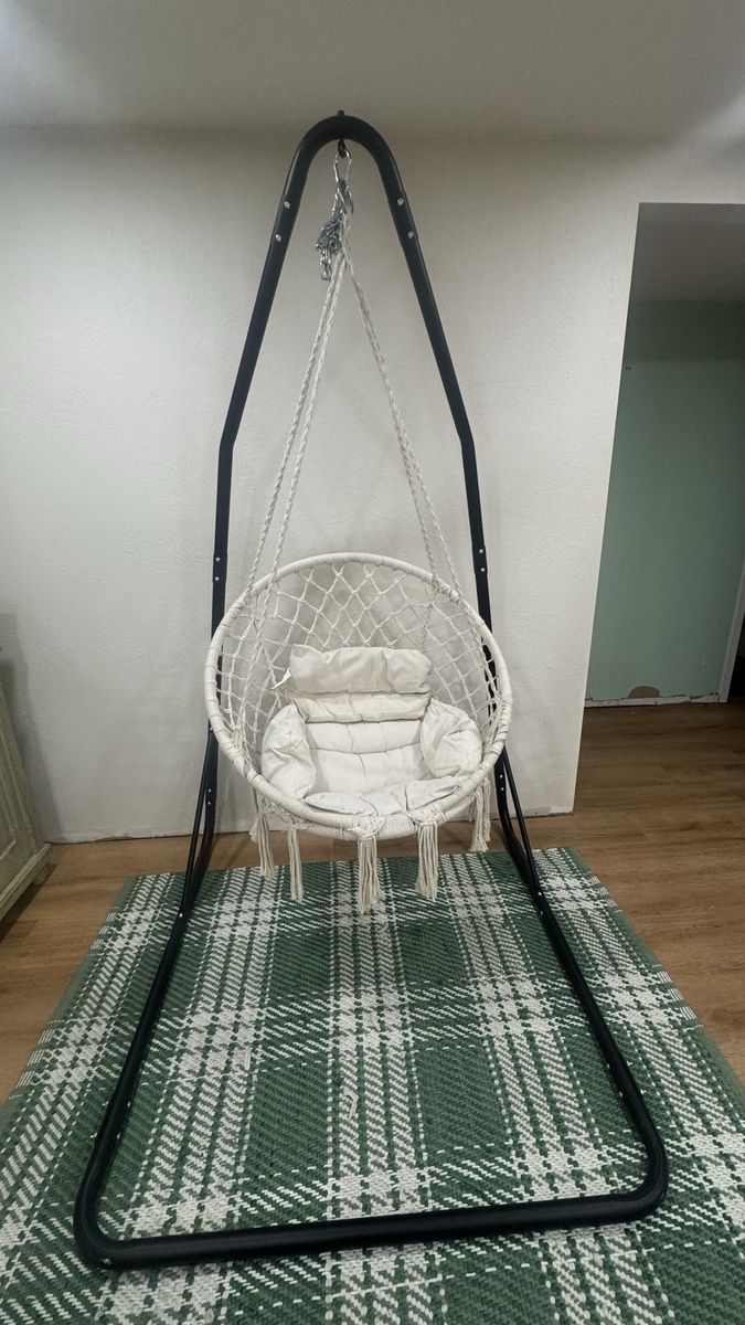 Hanging Egg Chair with Stand
