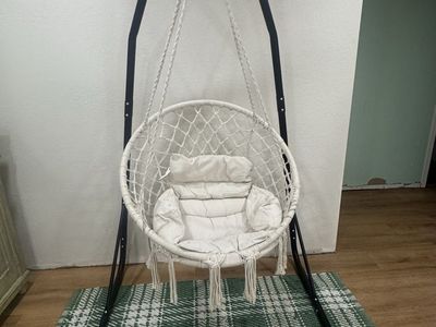 Hanging Egg Chair with Stand